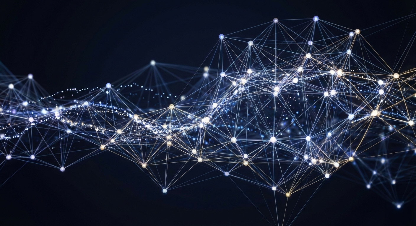 Rappresentazione astratta dei pattern di correlazione dell’intelligenza artificiale